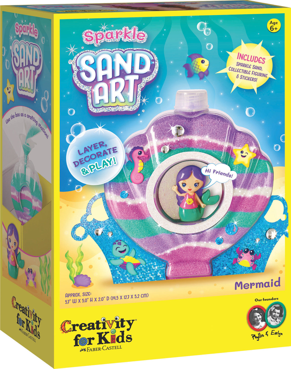 SPARKLE SAND ART MERMAID