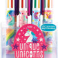 UNIQUE UNICORNS 6 CLICK PENS