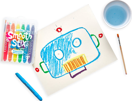 6 COLORS SMOOTH STIX