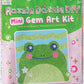 FUNNY FROG RAZZLE DAZZLE DIY MINI GEM ART KIT