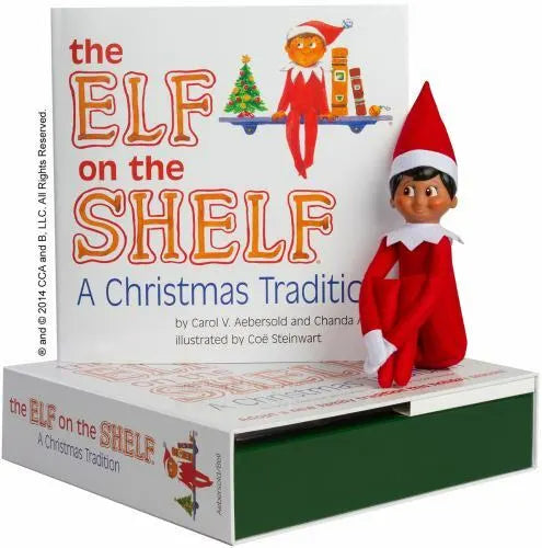 THE ELF ON THE SHELF BOY BROWN EYE - ENGLISH