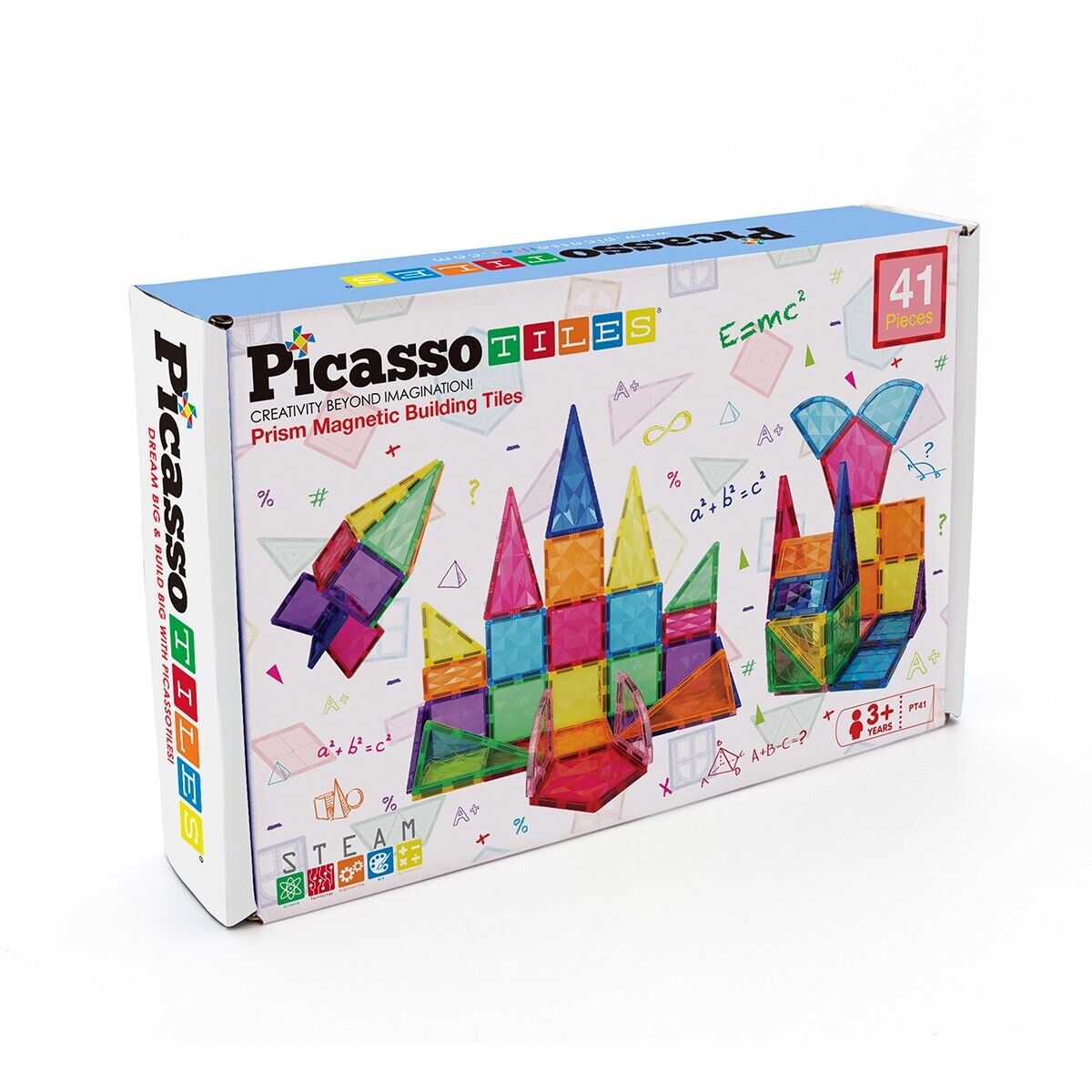 PRISM MAGNETIC BUILDING TILES 41 PCS