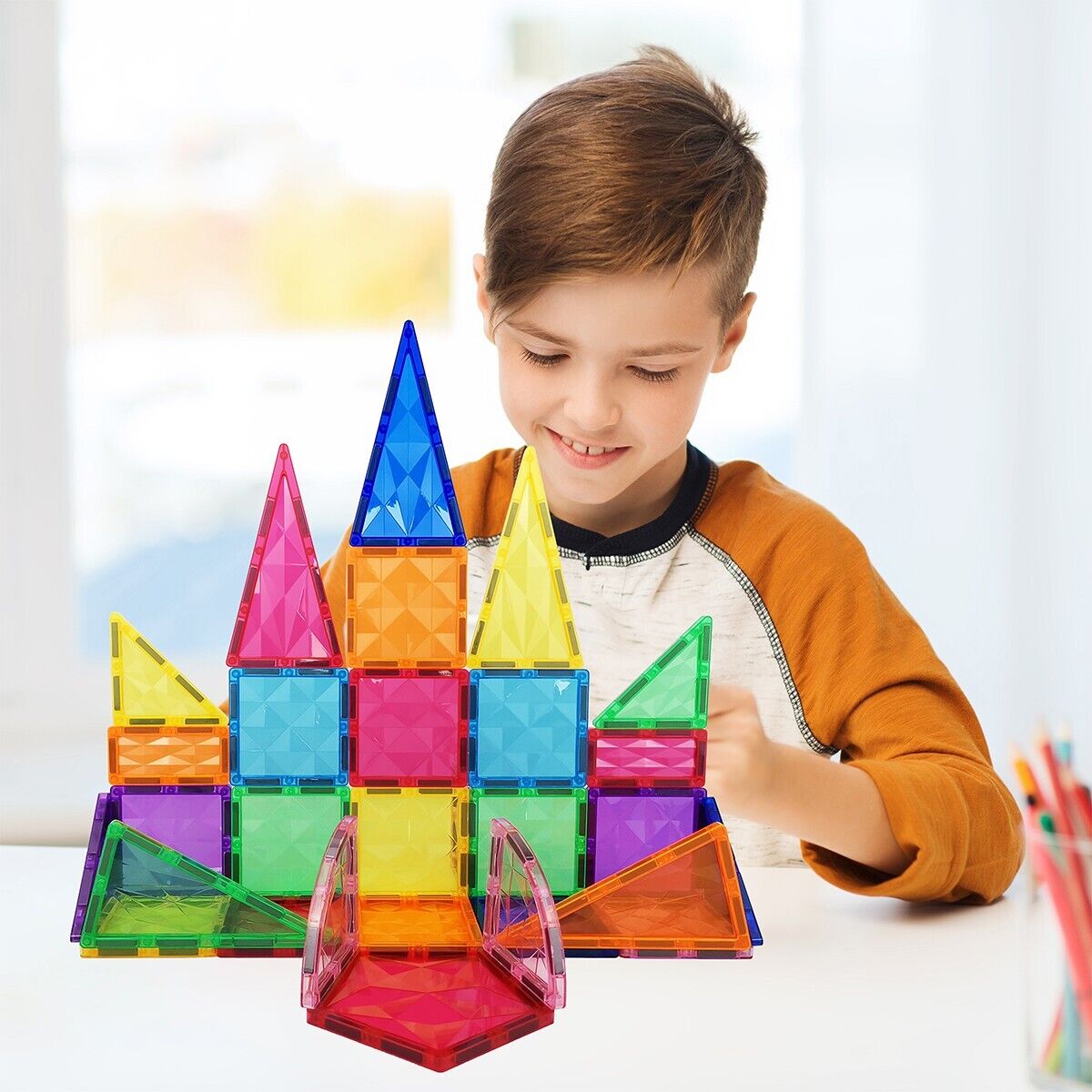 PRISM MAGNETIC BUILDING TILES 41 PCS