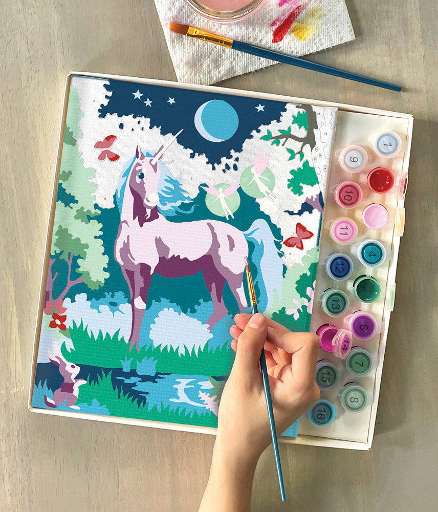 PAINT BY NUMBERS UNICORN
