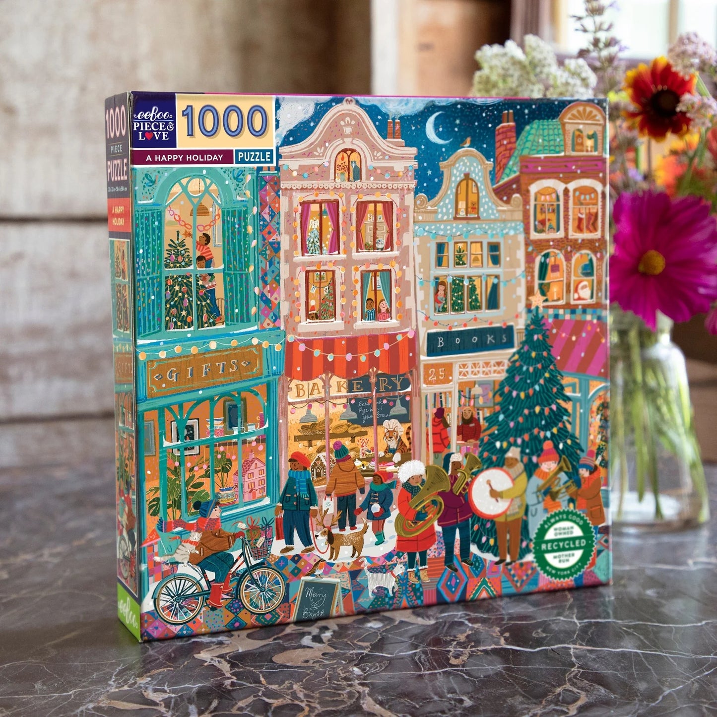 A HAPPY HOLIDAY 1000 SQ PUZZLE