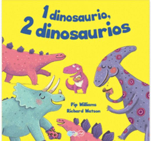 LIBRO CUENTOS 1 DINOSAURIO 2 DINOSAURIOS