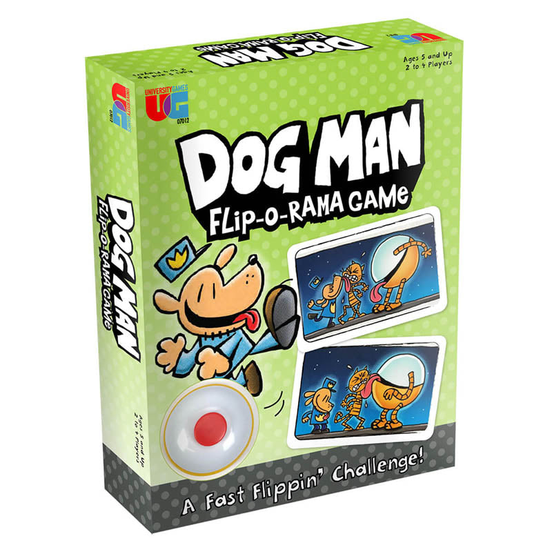 DOG MAN FLIP O RAMA GAME – La Mancha Kids