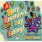 A Busy Creatures Day Eating