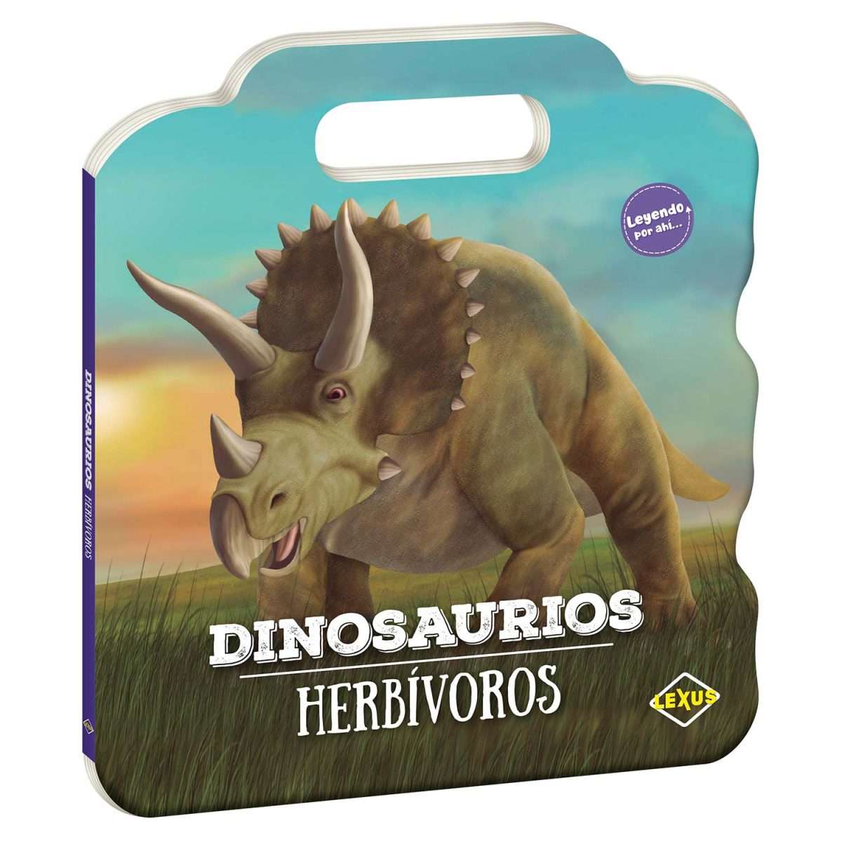 DINOSAURIOS HERBIVOROS LEYENDO POR AHI