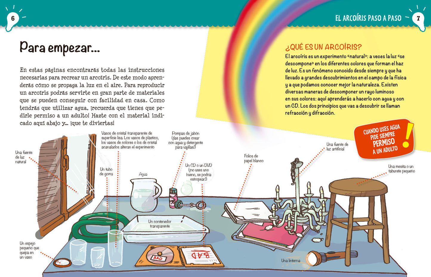 CONSTRUIR UN ARCOIRIS