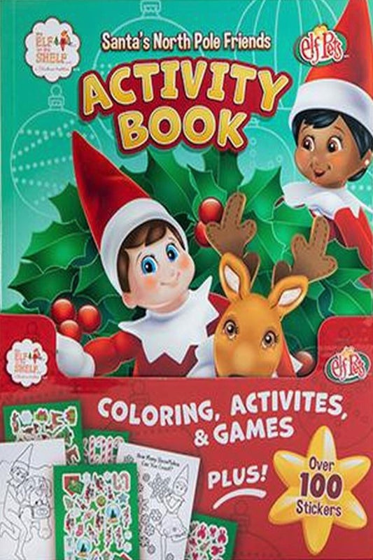 Festive Fun Activity Book Santa North Pole