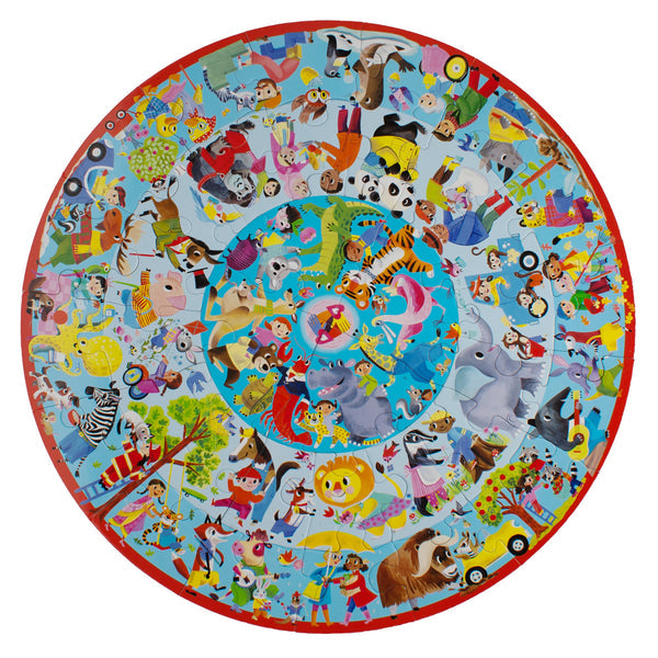 Good Deeds 36 Pcs Giant Round Puzzle