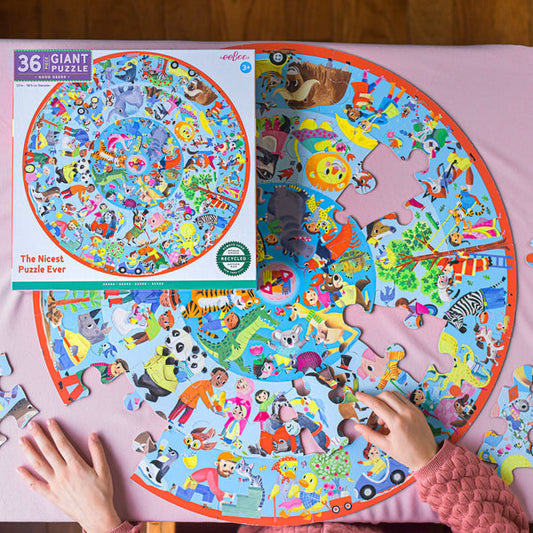 Good Deeds 36 Pcs Giant Round Puzzle