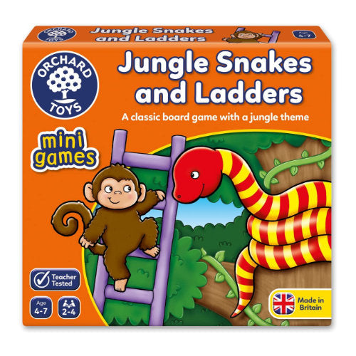 Jungle Snakes And Ladders