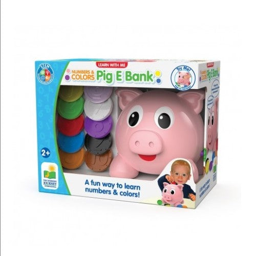 Numbers & Colors Pig E Bank