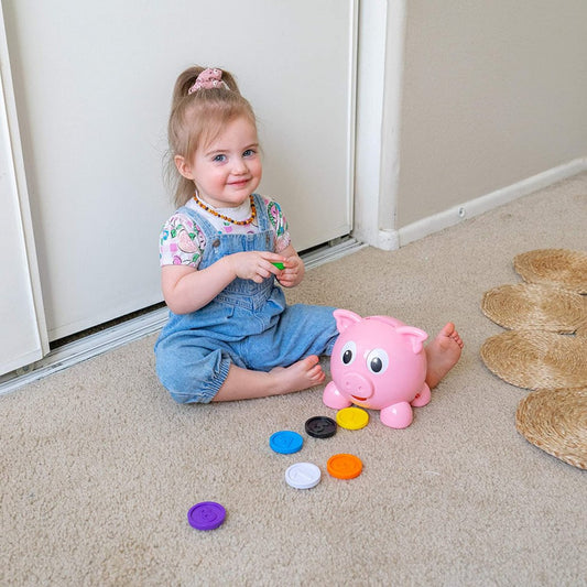 Numbers & Colors Pig E Bank