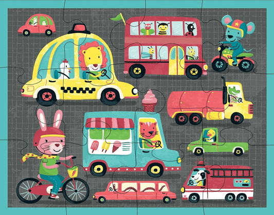 On The Road 12 Piece Puzzle