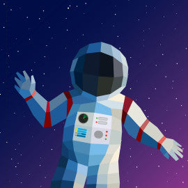 Outer Space Paint By Stickers