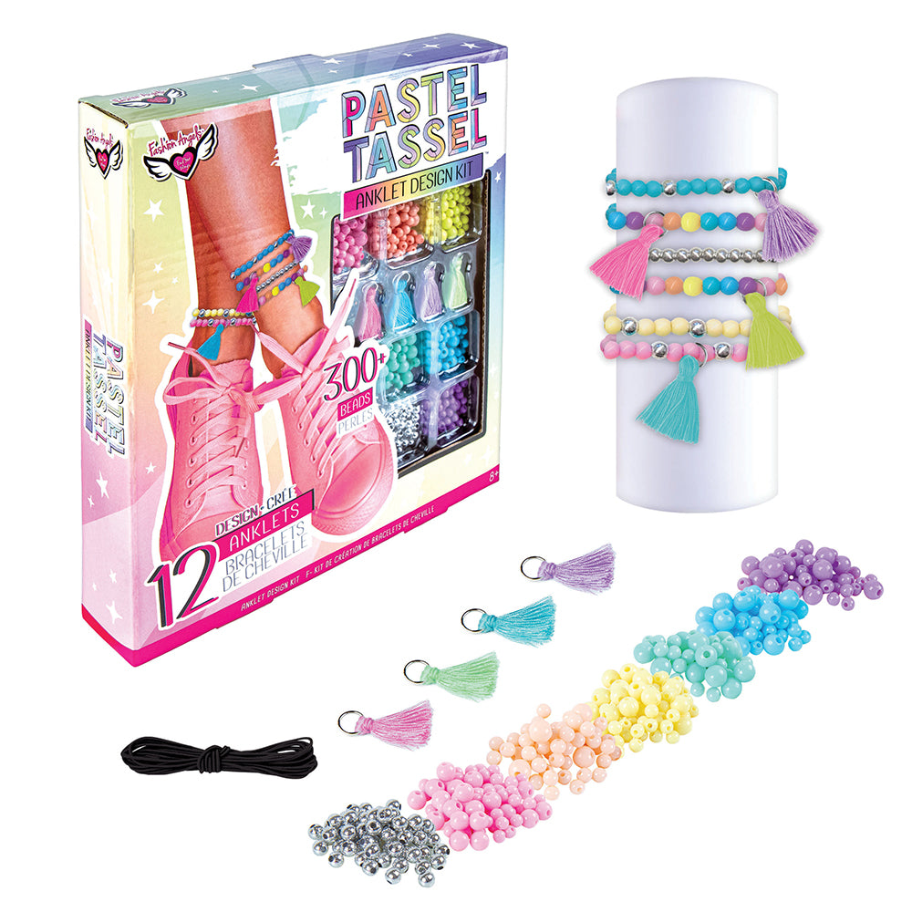 Pastel Tassel Anklet Design Kit