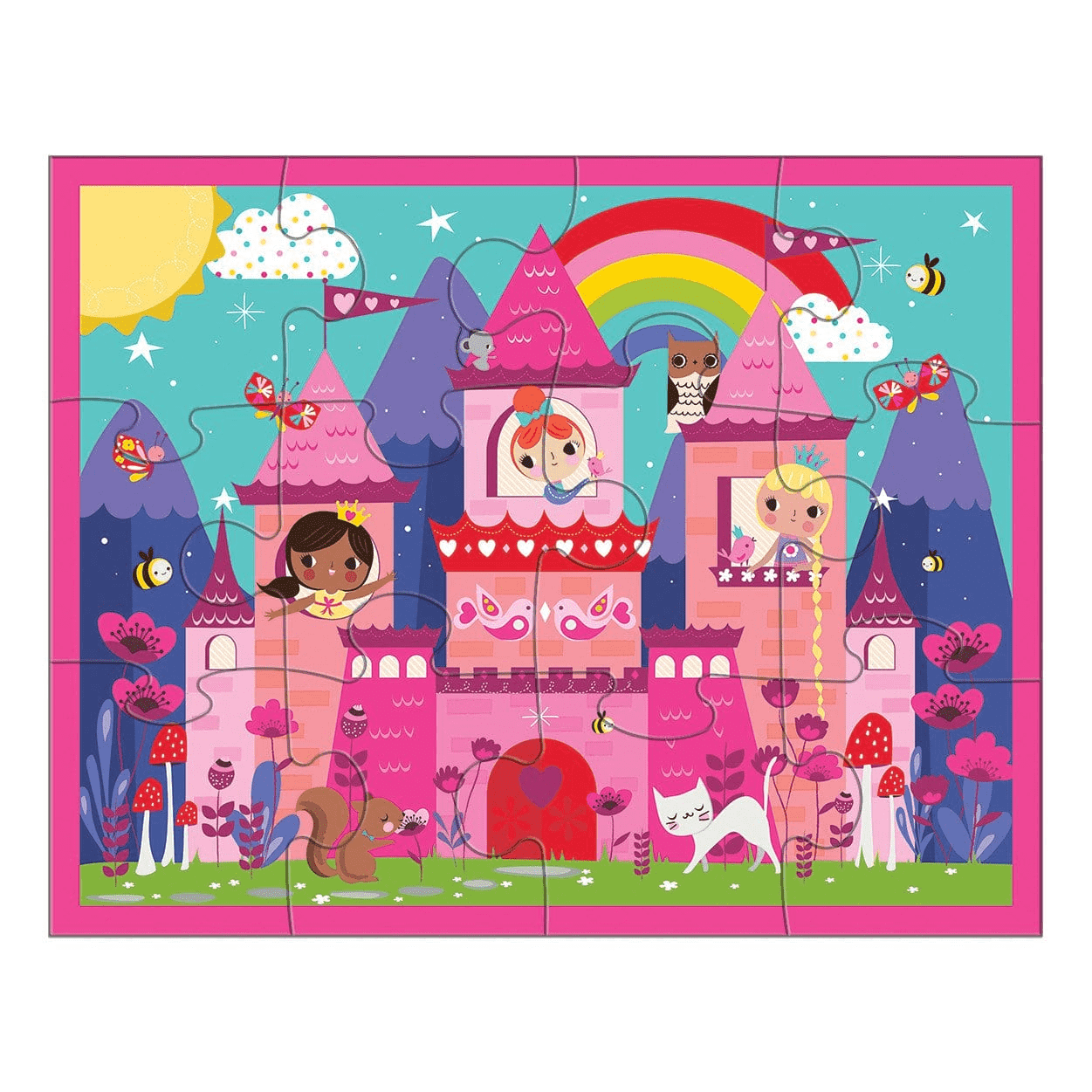 Pouch Puzzle Princess Castle