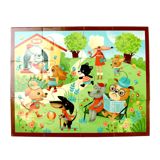 Pouch Puzzle Puppy Playtime