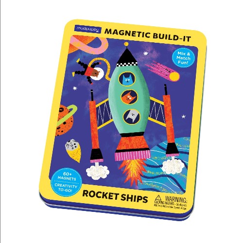 Rocket Ships Magnetic Build It