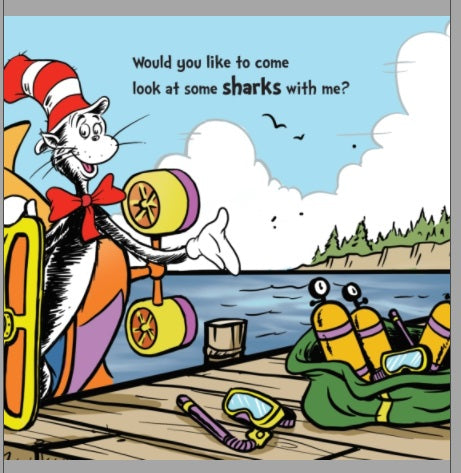 Dr. Seuss Discovers Sharks