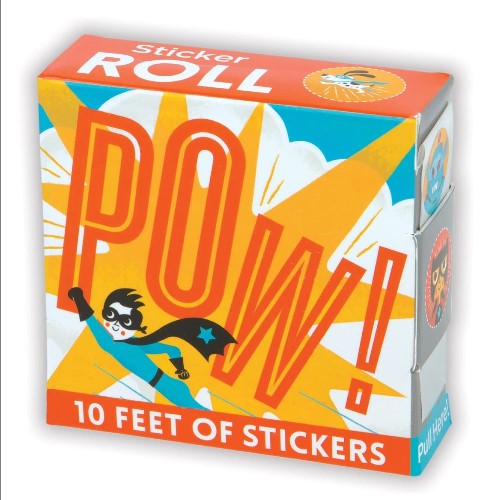 Super Hero Roll Sticker