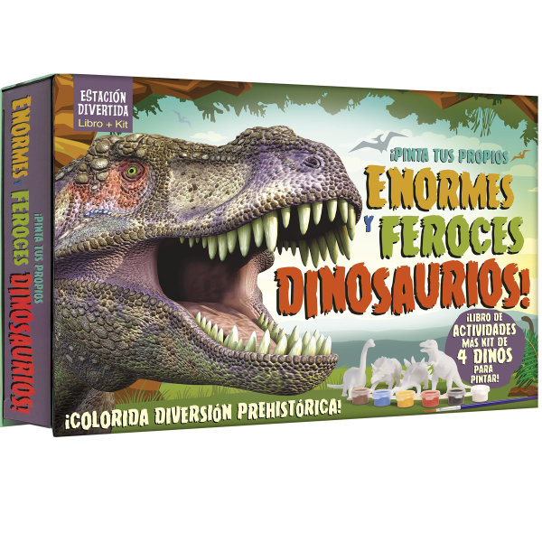 ENORMES Y FEROCES DINOSAURIOS