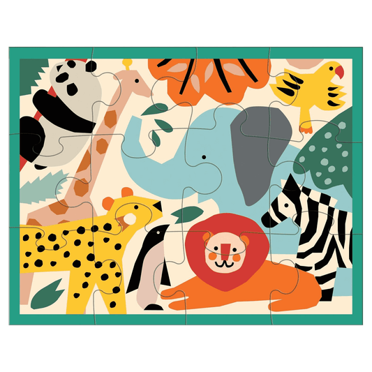 Pouch Puzzle Zoo Animals