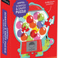 BUBBLEGUM TURTLE 48 PIECE SCRATCH AND SNIFF SHAPED MINI PUZZLE