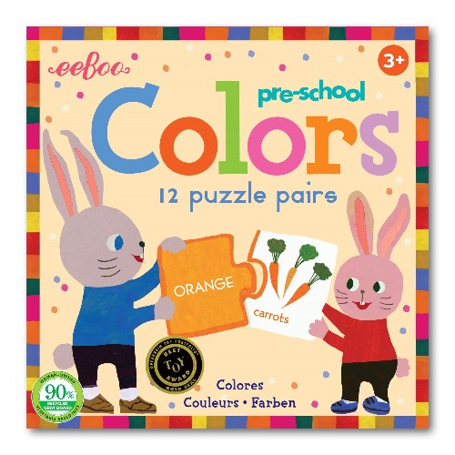 Preschool Colors Puzzle Pairs