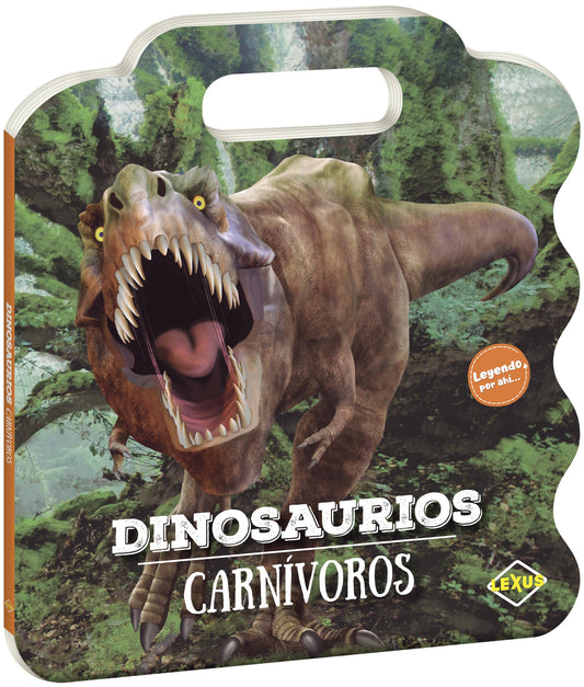 DINOSAURIOS CARNIVOROS LEYENDO POR AHÍ