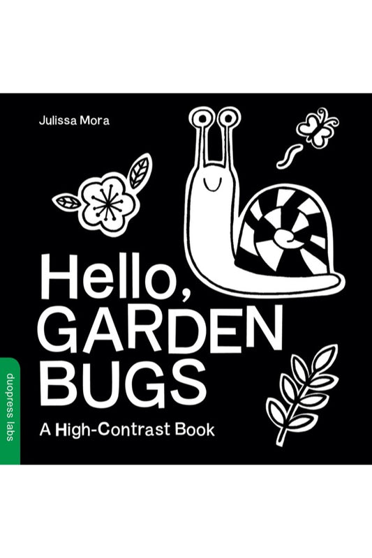 Hello Garden Bugs High Contrast