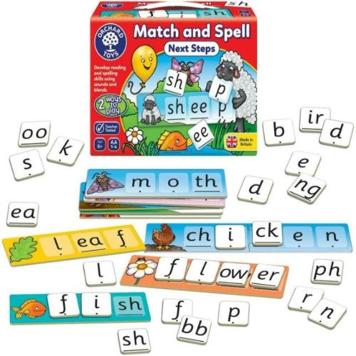 Match And Spell Next Steps