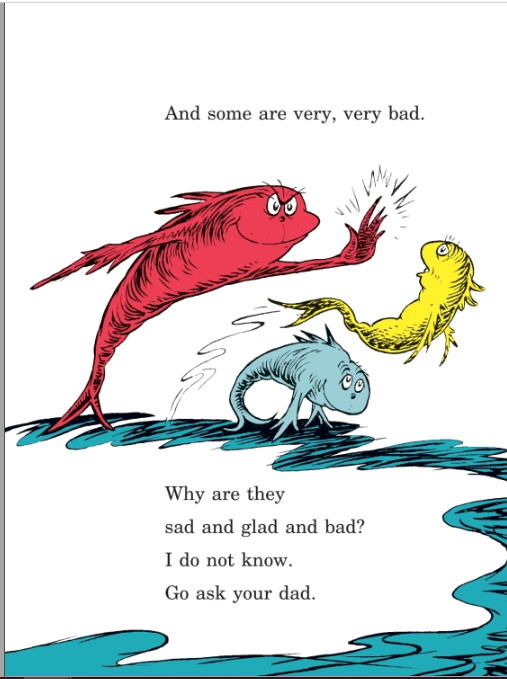 One Fish Two Fish Red Fish Blue Fish