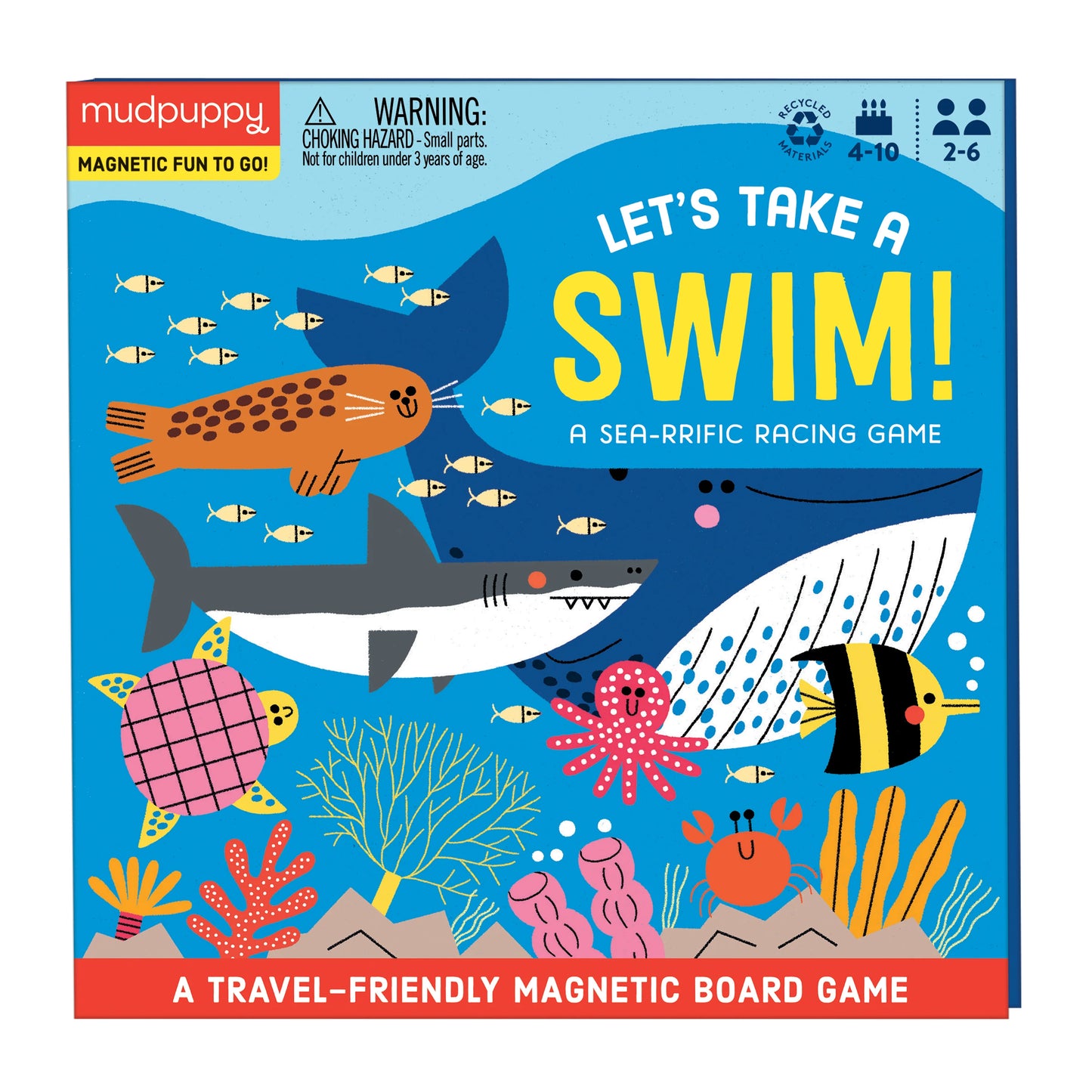 LETS TAKE A SWIM MAGNETIC BOARD GAME