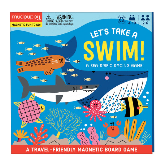 LETS TAKE A SWIM MAGNETIC BOARD GAME