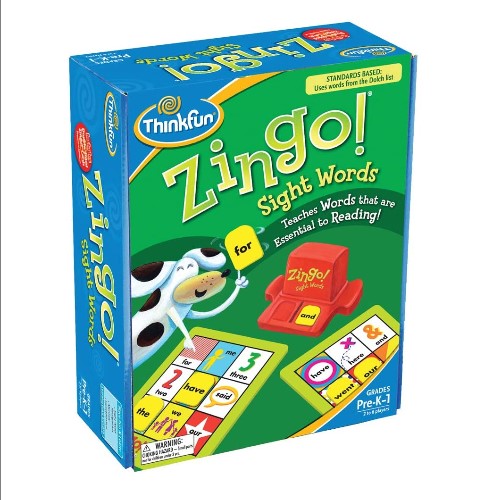 Zingo Sight Words